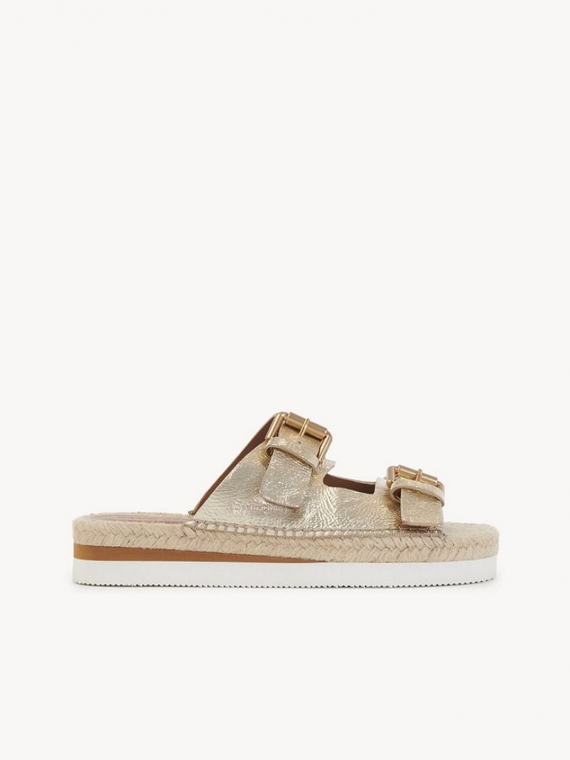 Chloe Glyn Platform Espadrillos Sandaler Scarlatto | CHE-SR14831