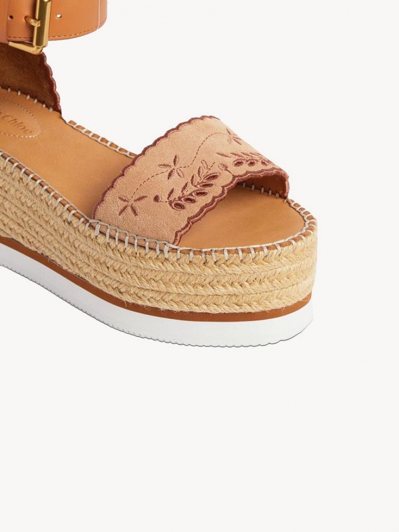 Chloe Glyn Platform Sandaler Lyse | CHE-SR14815