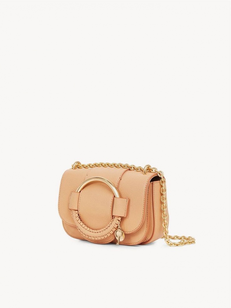 Chloe Hana Chain Skuldertasker Brune | CHE-SR14590