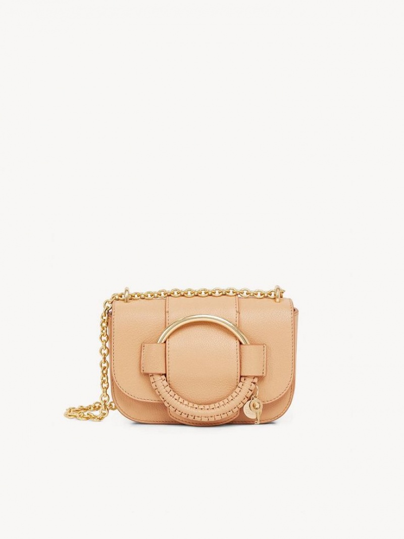 Chloe Hana Chain Skuldertasker Brune | CHE-SR14590