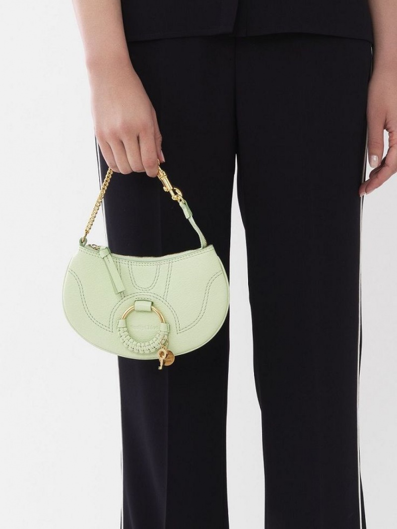 Chloe Hana Clutch Mini Tasker Grøn | CHE-SR14770