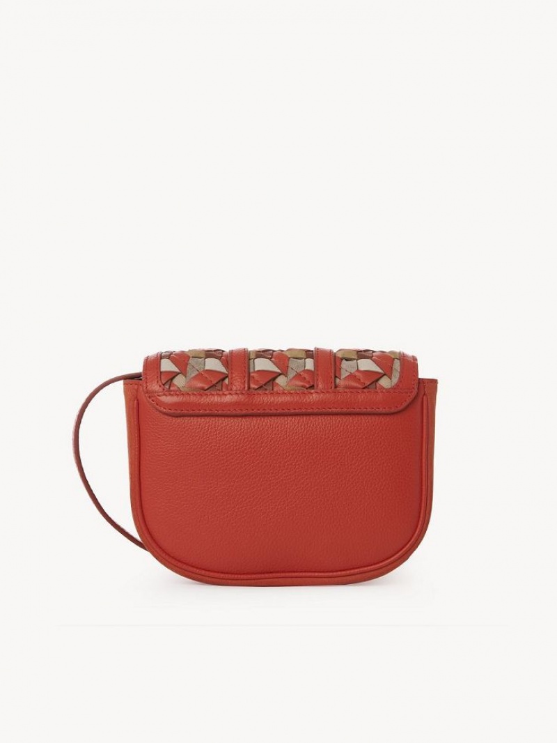 Chloe Hana Mini Skuldertasker Orange | CHE-SR14690