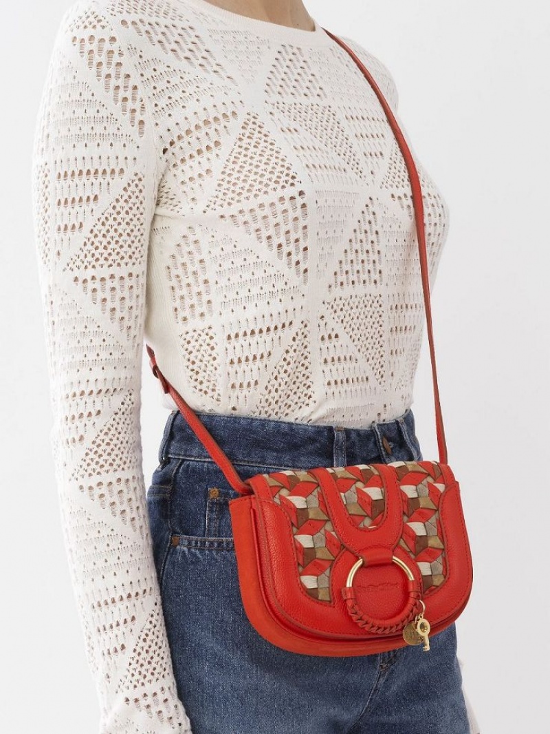 Chloe Hana Mini Skuldertasker Orange | CHE-SR14690