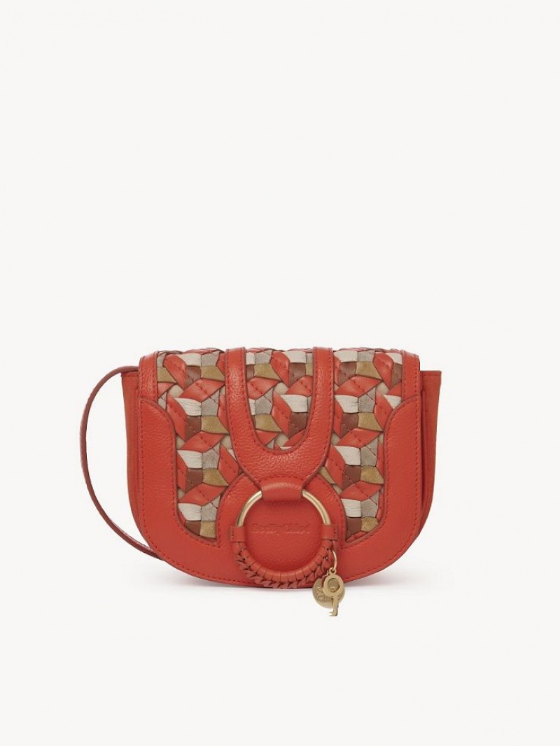 Chloe Hana Mini Skuldertasker Orange | CHE-SR14690