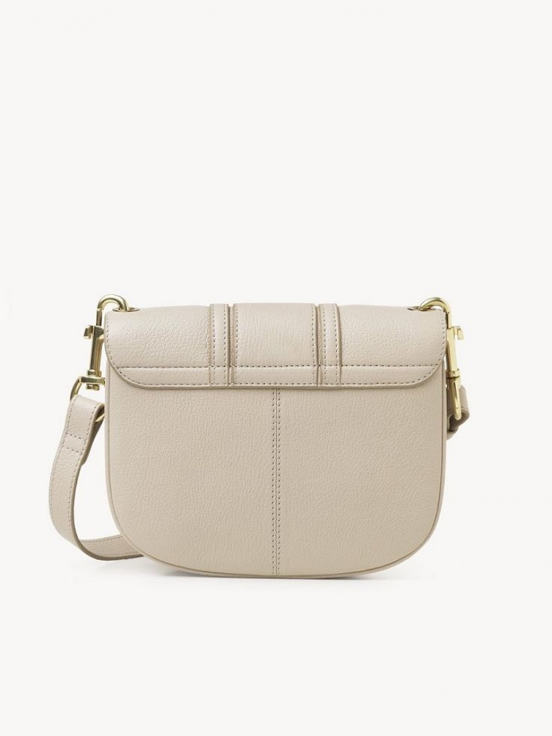 Chloe Hana Skuldertasker Beige | CHE-SR14685