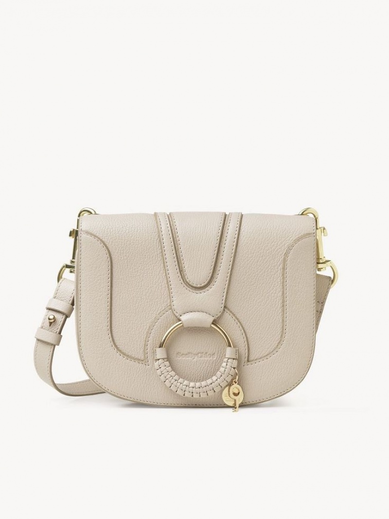 Chloe Hana Skuldertasker Beige | CHE-SR14685