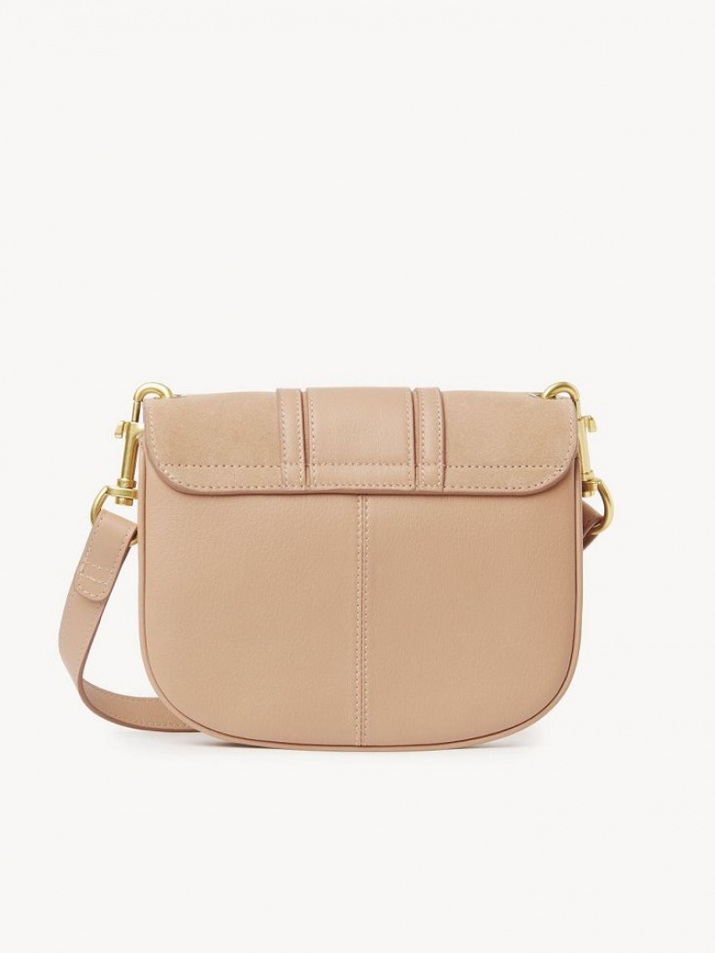 Chloe Hana Skuldertasker Kaffe Lyserød | CHE-SR14614