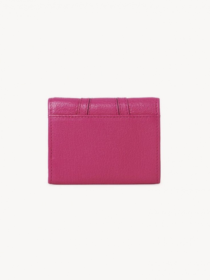 Chloe Hana Tri Fold Lille Pung Lyserød | CHE-SR14895