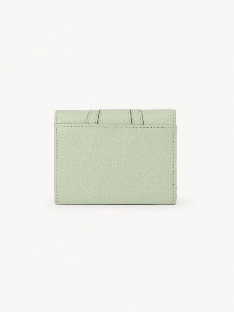 Chloe Hana Tri-fold Lille Pung Grøn | CHE-SR14909