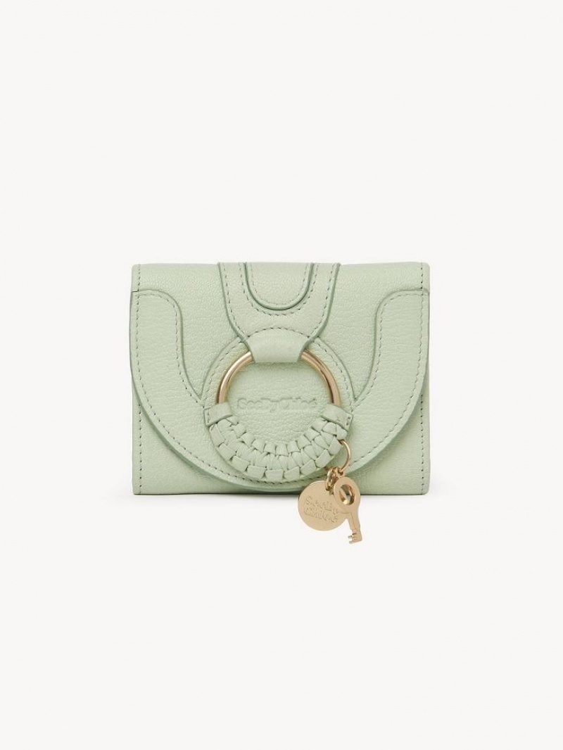 Chloe Hana Tri-fold Lille Pung Grøn | CHE-SR14909