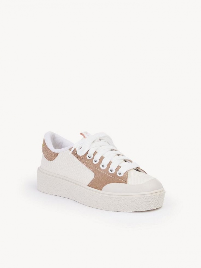 Chloe Hella Sneakers Hvide | CHE-SR14847