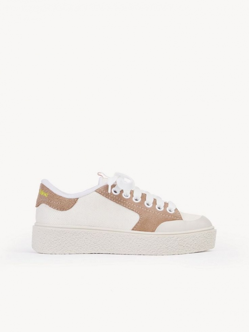 Chloe Hella Sneakers Hvide | CHE-SR14847