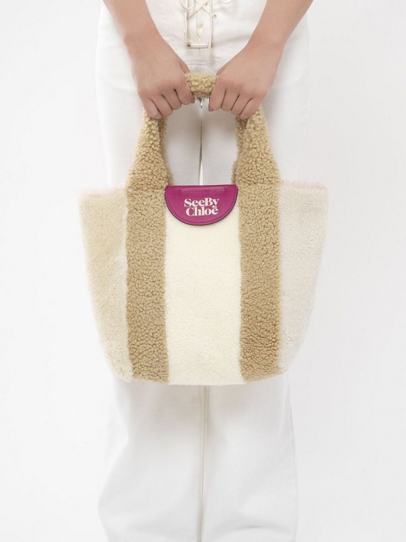 Chloe Huggy Muleposer Beige | CHE-SR14698