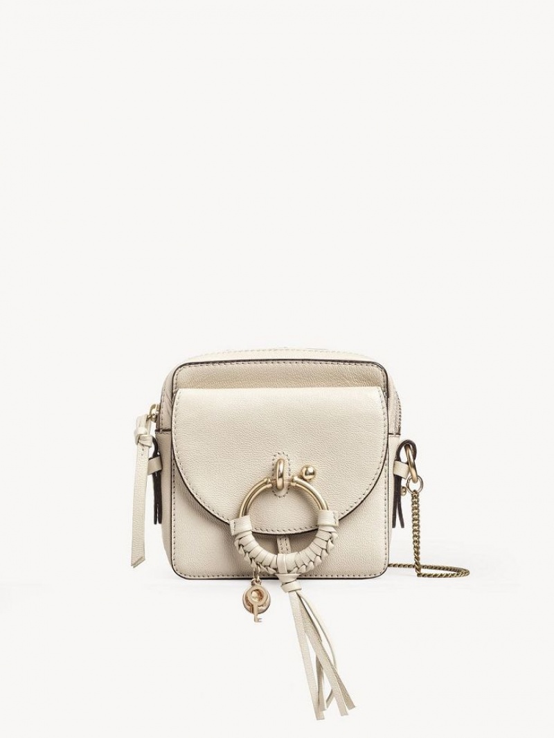 Chloe Joan Camera Skuldertasker Beige | CHE-SR14676