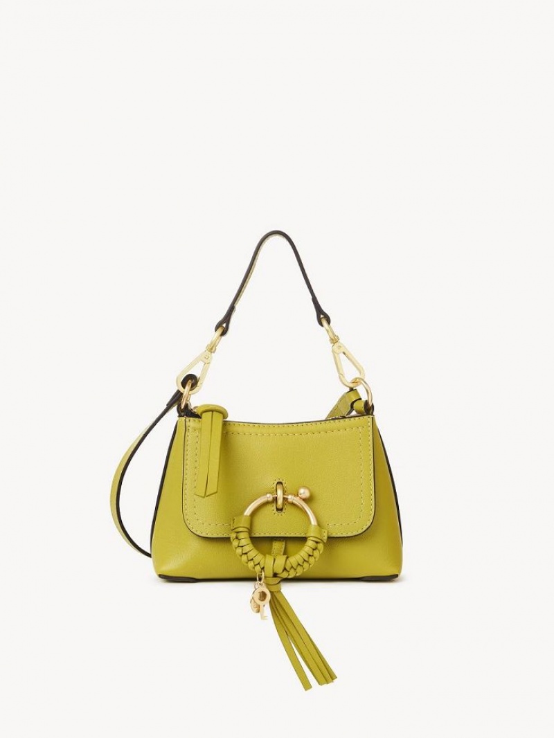 Chloe Joan Mini Skuldertasker Lyseolivengrøn | CHE-SR14695