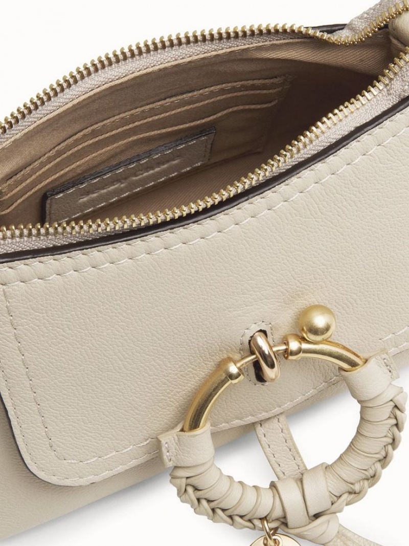 Chloe Joan Mini Tasker Beige | CHE-SR14776