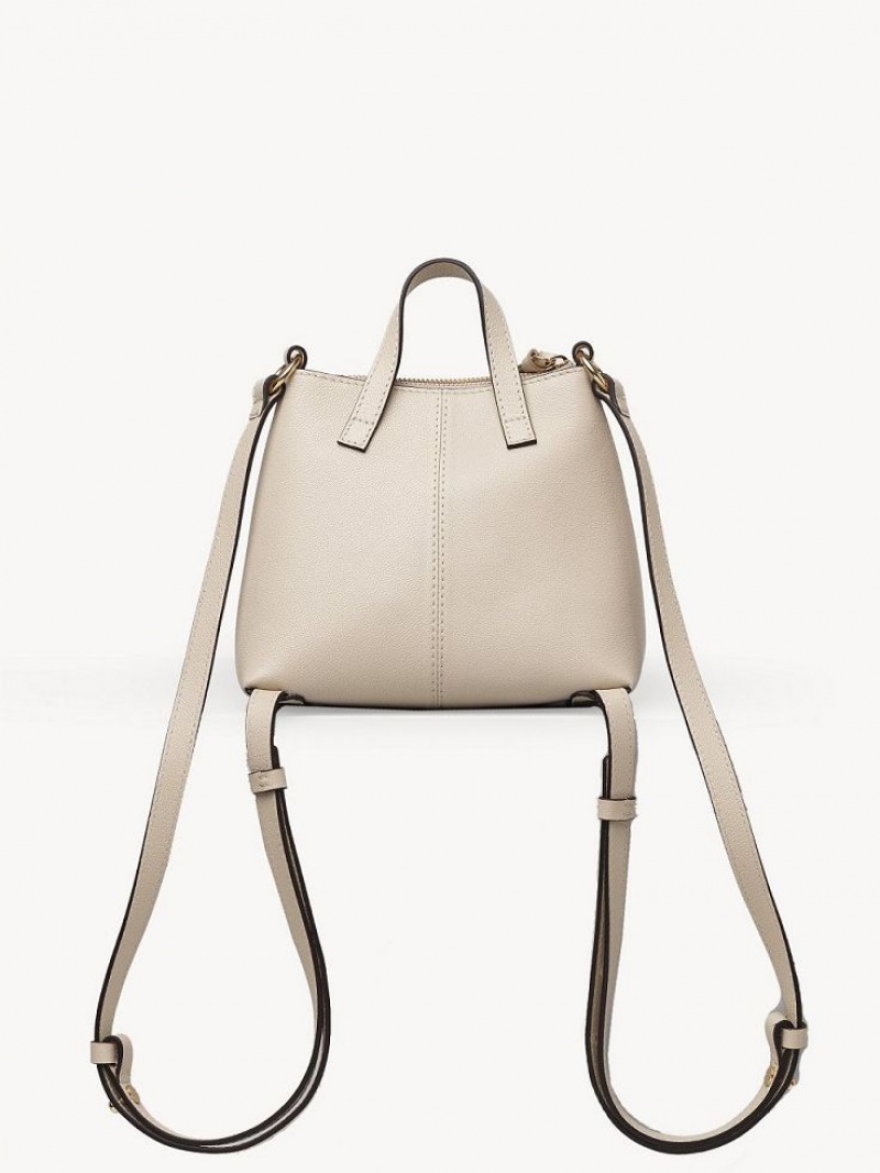 Chloe Joan Rygsække Beige | CHE-SR14793