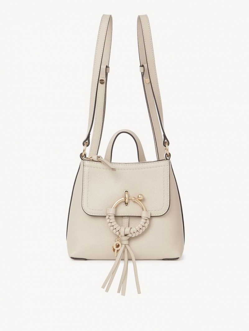 Chloe Joan Rygsække Beige | CHE-SR14793