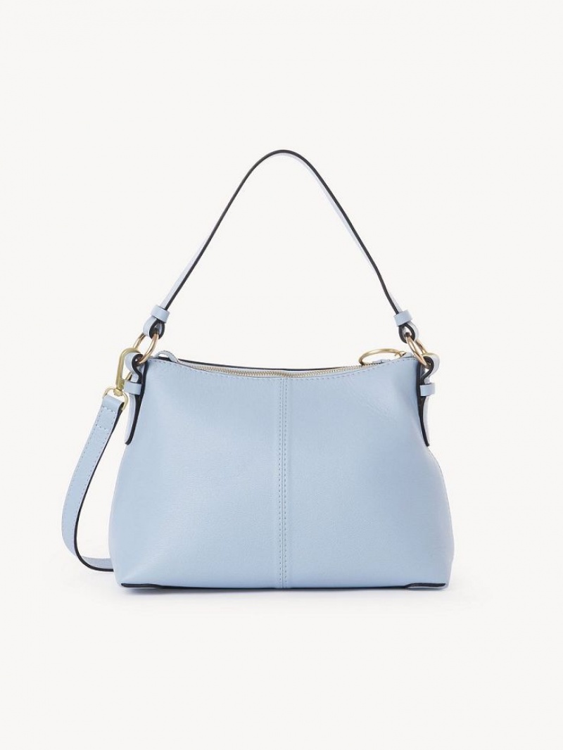 Chloe Joan Small Skuldertasker Blå | CHE-SR14679