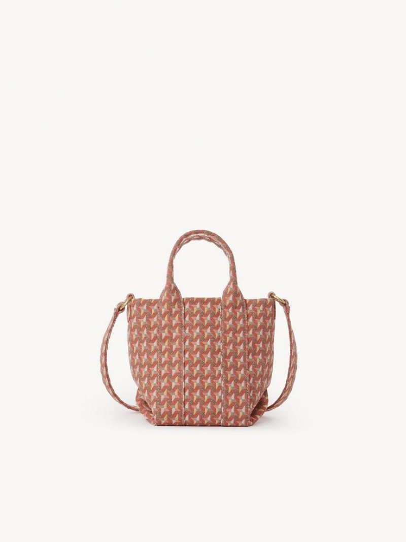 Chloe Laetizia Mini Skuldertasker Orange | CHE-SR14626