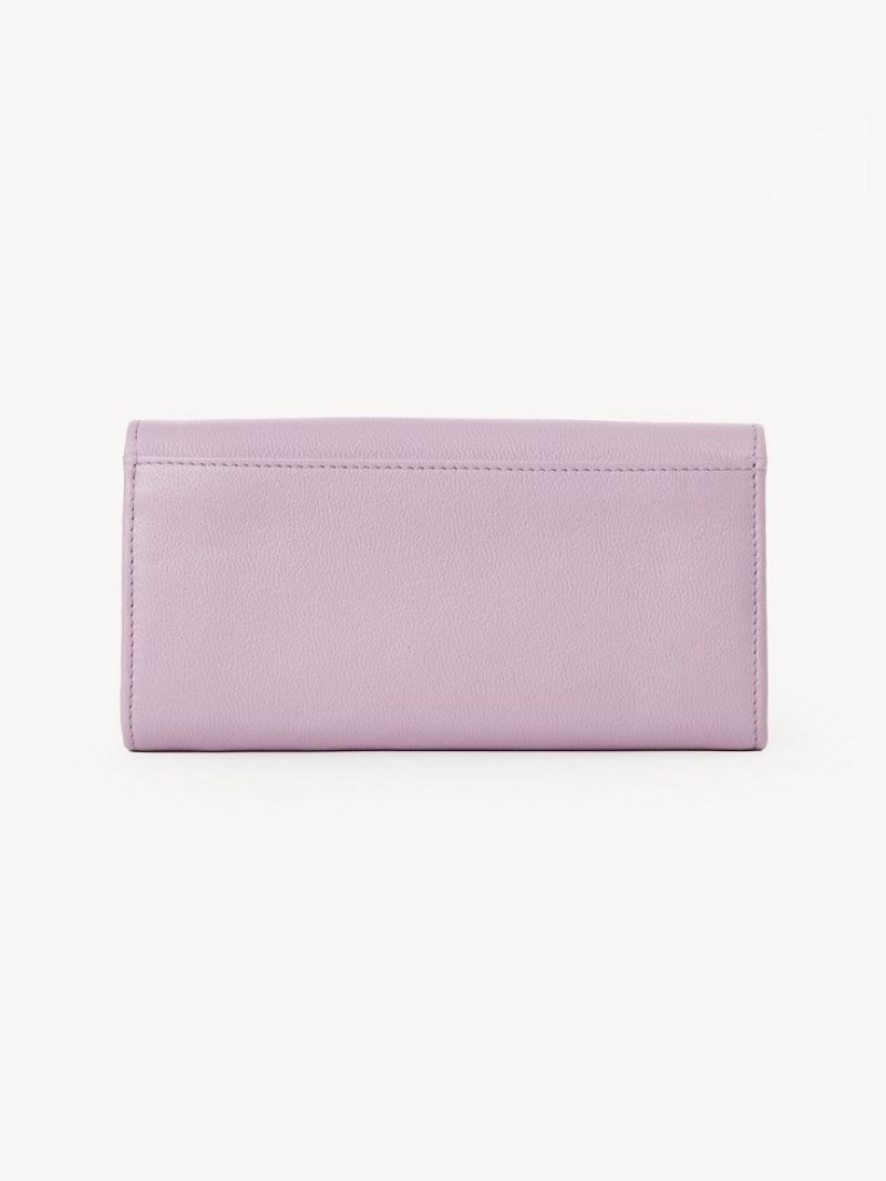 Chloe Lizzie Stor Pung Lavendel Hvide | CHE-SR14920