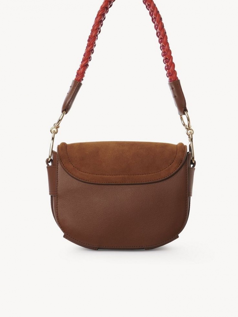 Chloe Mara Skuldertasker Brune | CHE-SR14654