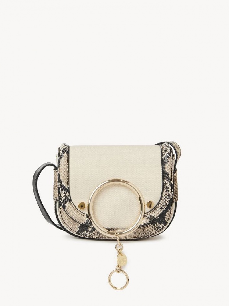 Chloe Mara Small Skuldertasker Beige | CHE-SR14595