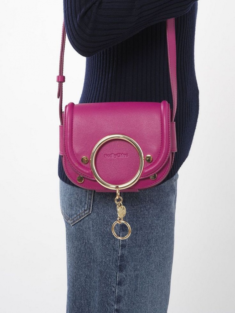 Chloe Mara Small Skuldertasker Lyserød | CHE-SR14617