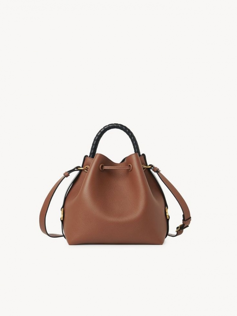 Chloe Marcie Bucket Crossbody Taske Brune | CHE-SR13614