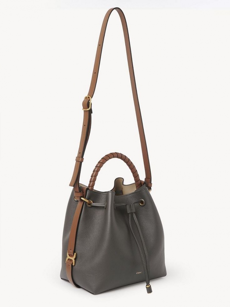 Chloe Marcie Bucket Crossbody Taske Grå | CHE-SR13460