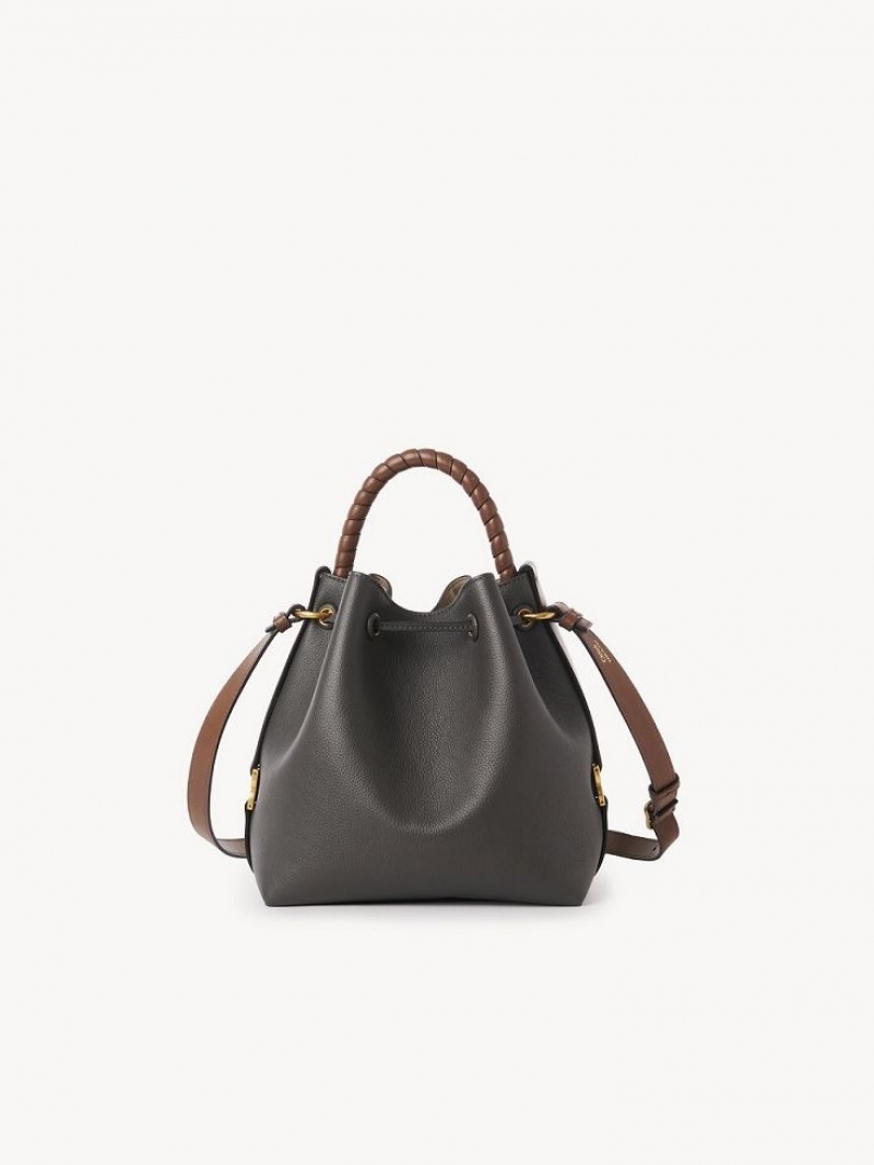 Chloe Marcie Bucket Crossbody Taske Grå | CHE-SR13460