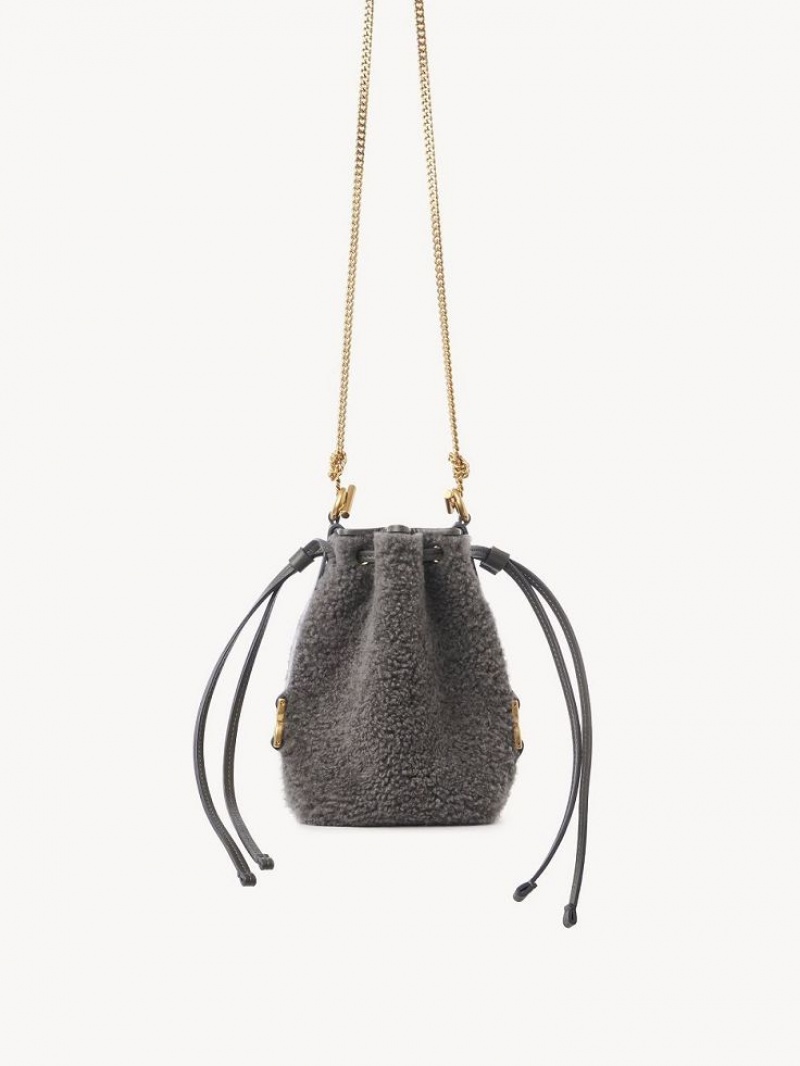 Chloe Marcie Bucket Mini Tasker Grå | CHE-SR13740