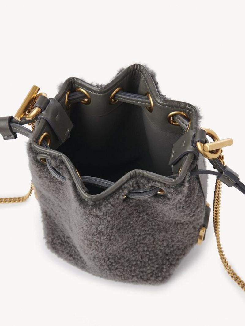 Chloe Marcie Bucket Mini Tasker Grå | CHE-SR13740