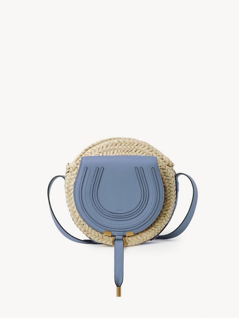 Chloe Marcie Cross-body Baskets Dyb Blå | CHE-SR13638