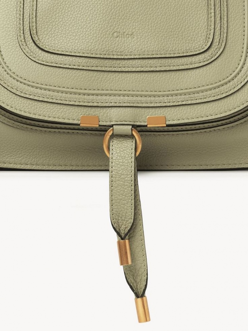 Chloe Marcie Double Carry Crossbody Taske Grøn | CHE-SR13538