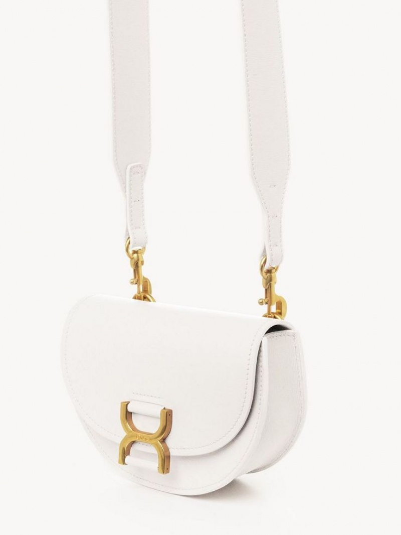 Chloe Marcie Flap Mini Tasker Hvide | CHE-SR13709