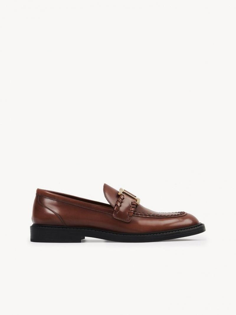 Chloe Marcie Loafer Brune | CHE-SR14249