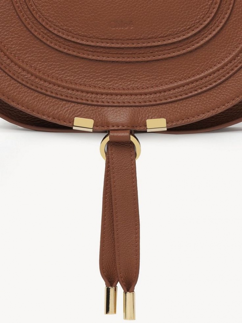 Chloe Marcie Medium Crossbody Taske Brune | CHE-SR13508