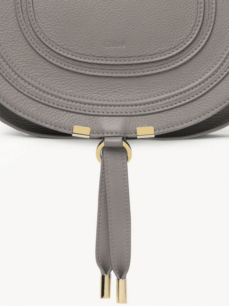 Chloe Marcie Medium Crossbody Taske Grå | CHE-SR13471