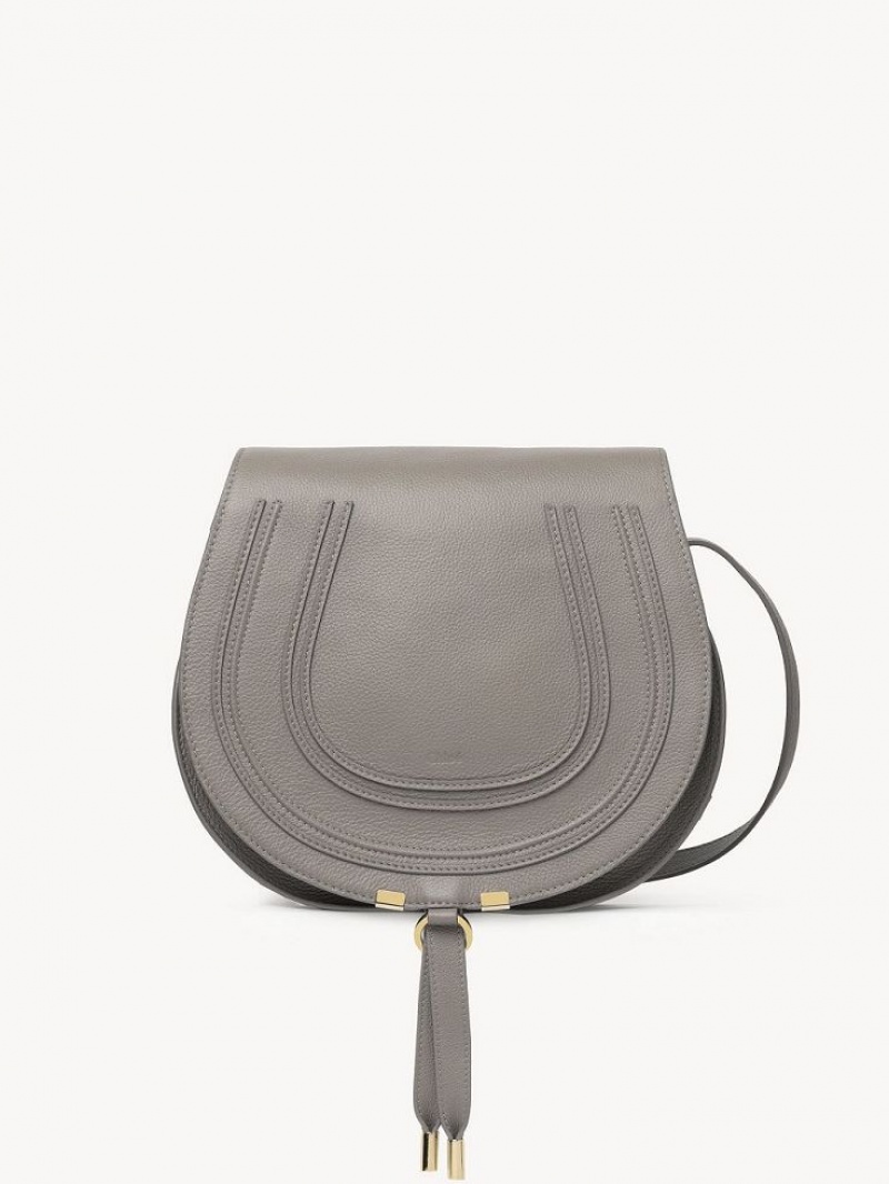 Chloe Marcie Medium Crossbody Taske Grå | CHE-SR13471