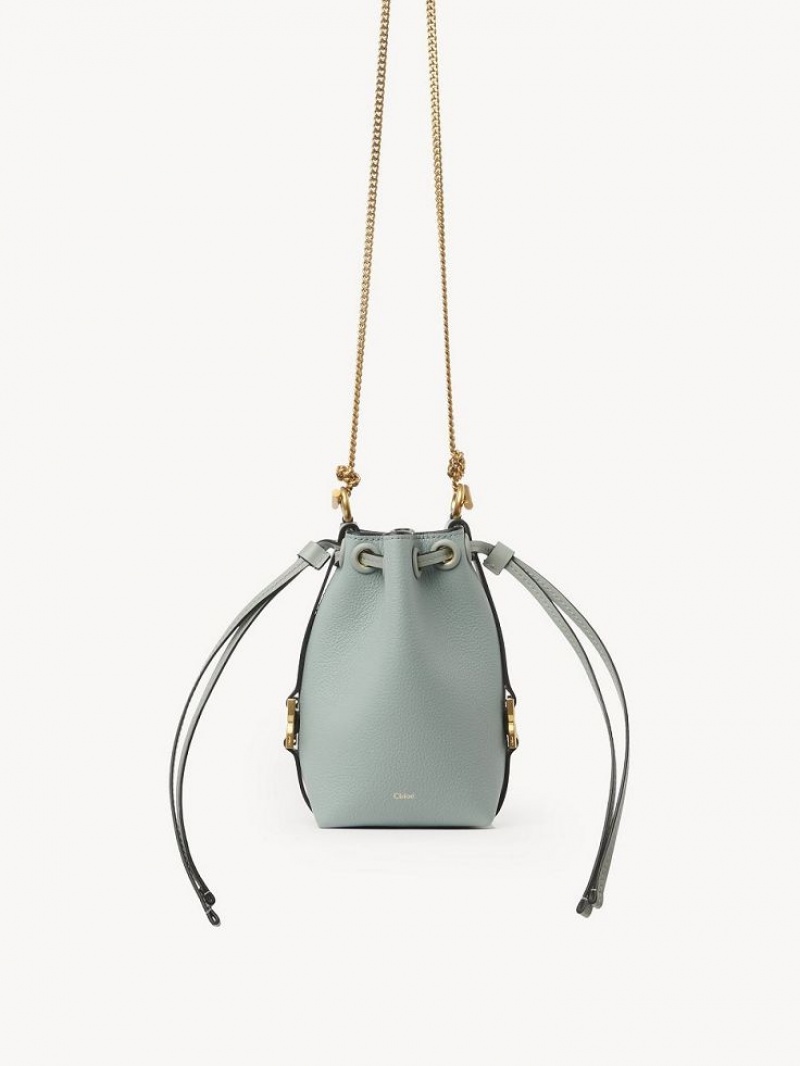 Chloe Marcie Micro Bucket Crossbody Taske Grøn | CHE-SR13589