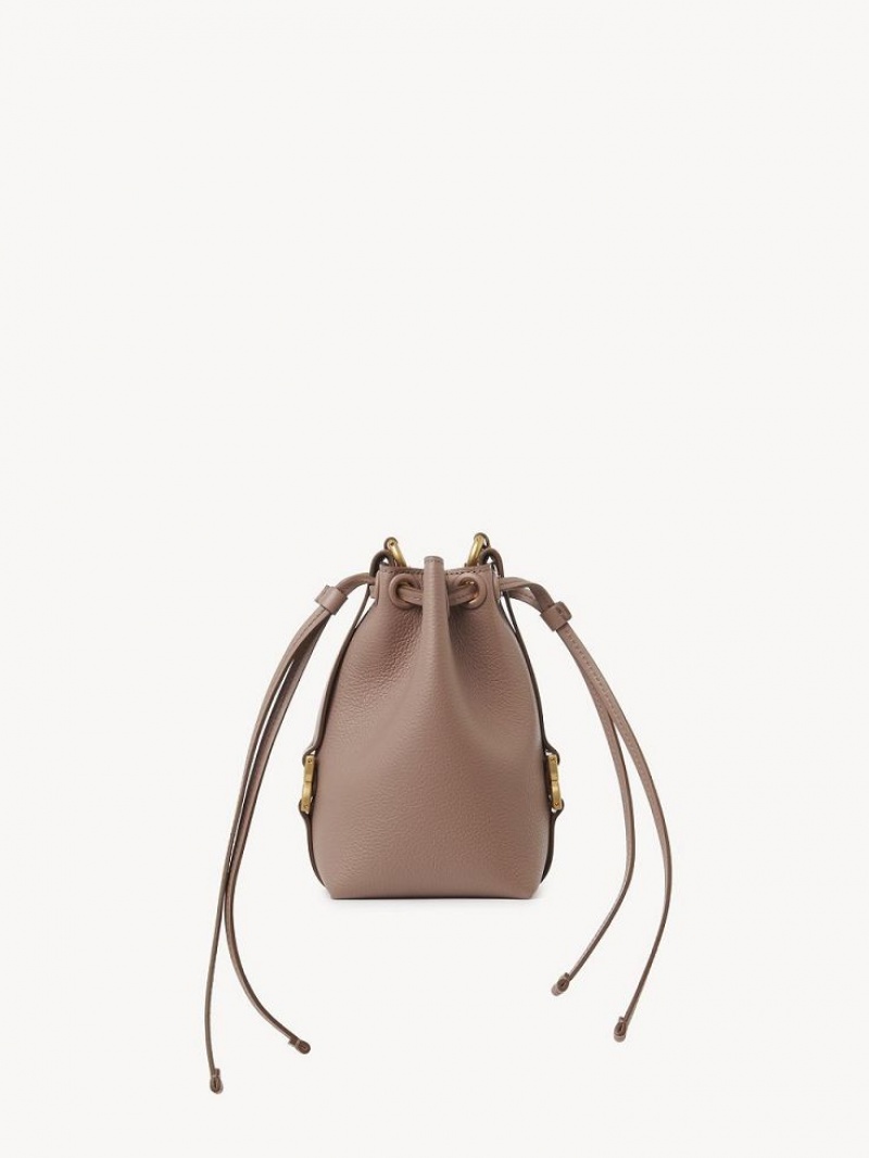 Chloe Marcie Micro Bucket Crossbody Taske Brune | CHE-SR13613