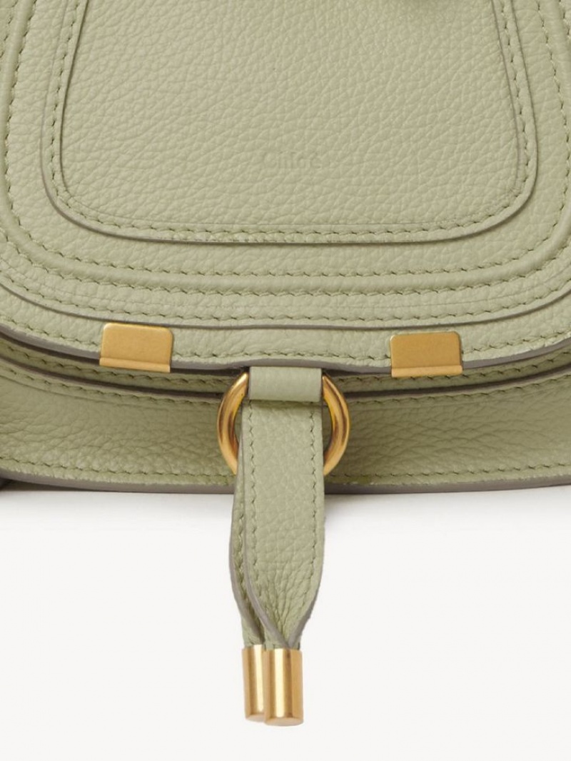 Chloe Marcie Mini Double Carry Crossbody Taske Grøn | CHE-SR13525