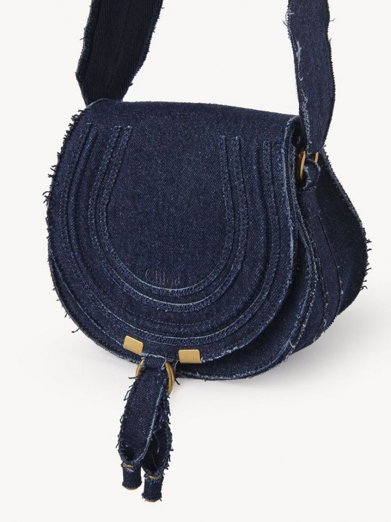 Chloe Marcie Small Crossbody Taske Blå | CHE-SR13580