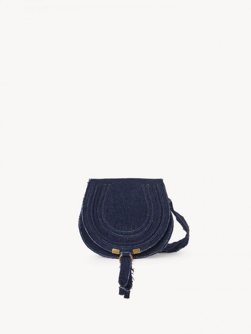 Chloe Marcie Small Crossbody Taske Blå | CHE-SR13580