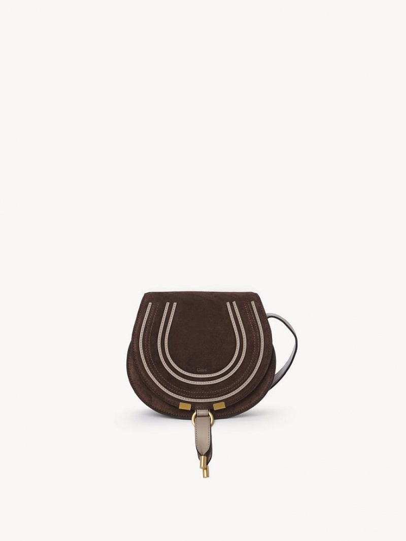 Chloe Marcie Small Crossbody Taske Brune | CHE-SR13510