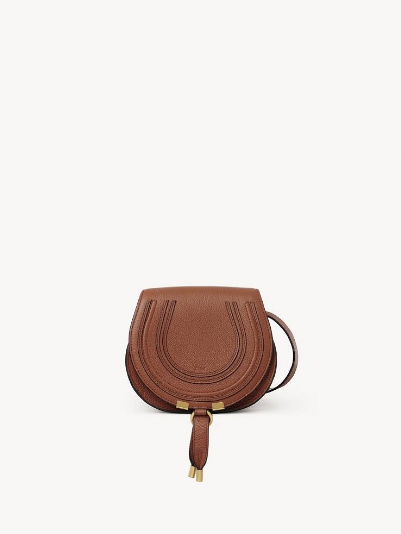 Chloe Marcie Small Crossbody Taske Brune | CHE-SR13552