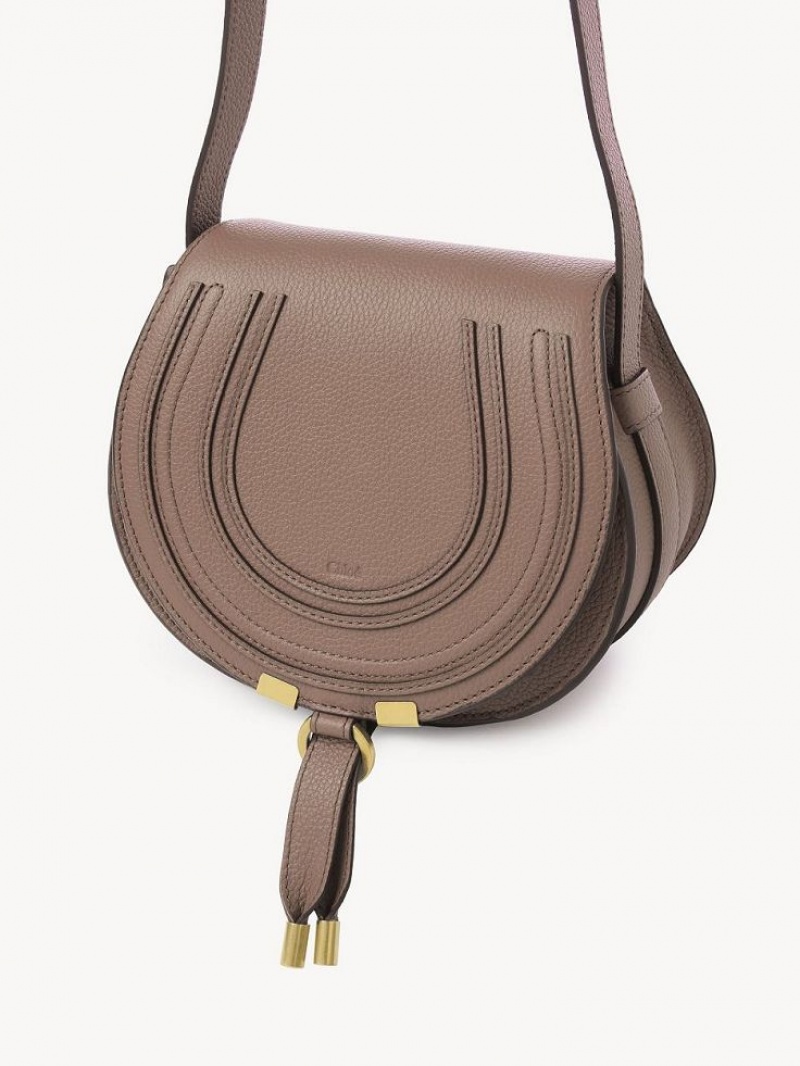 Chloe Marcie Small Crossbody Taske Brune | CHE-SR13592