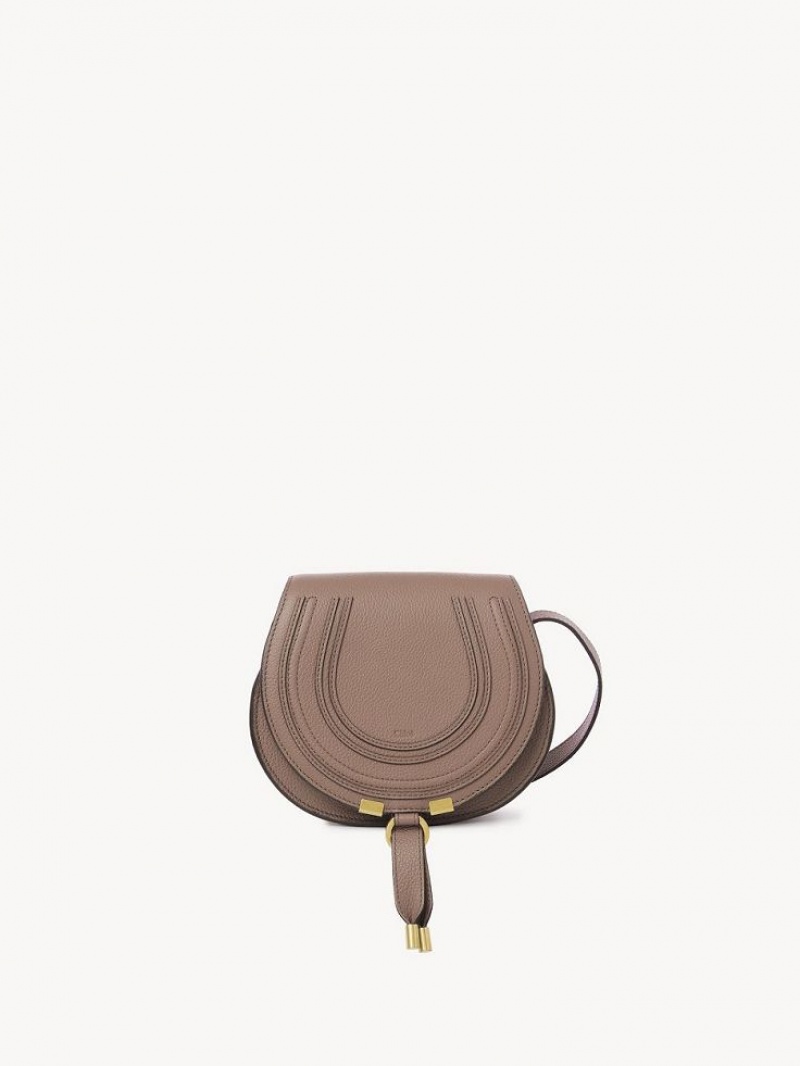 Chloe Marcie Small Crossbody Taske Brune | CHE-SR13592