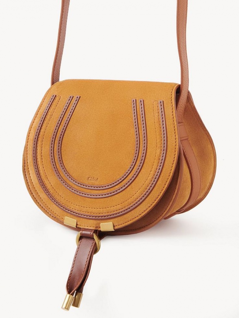 Chloe Marcie Small Crossbody Taske Orange | CHE-SR13483